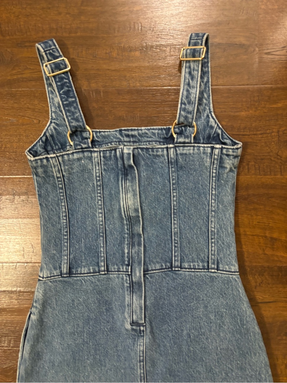 Show Me Your MuMu Denim Midi Dress - Picture 7 of 7